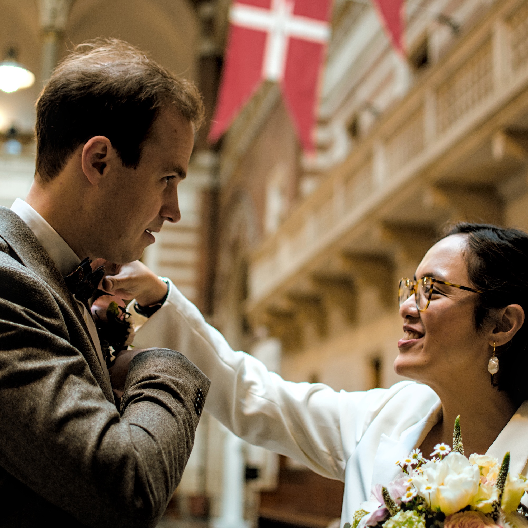 Natural wedding photography Denmark