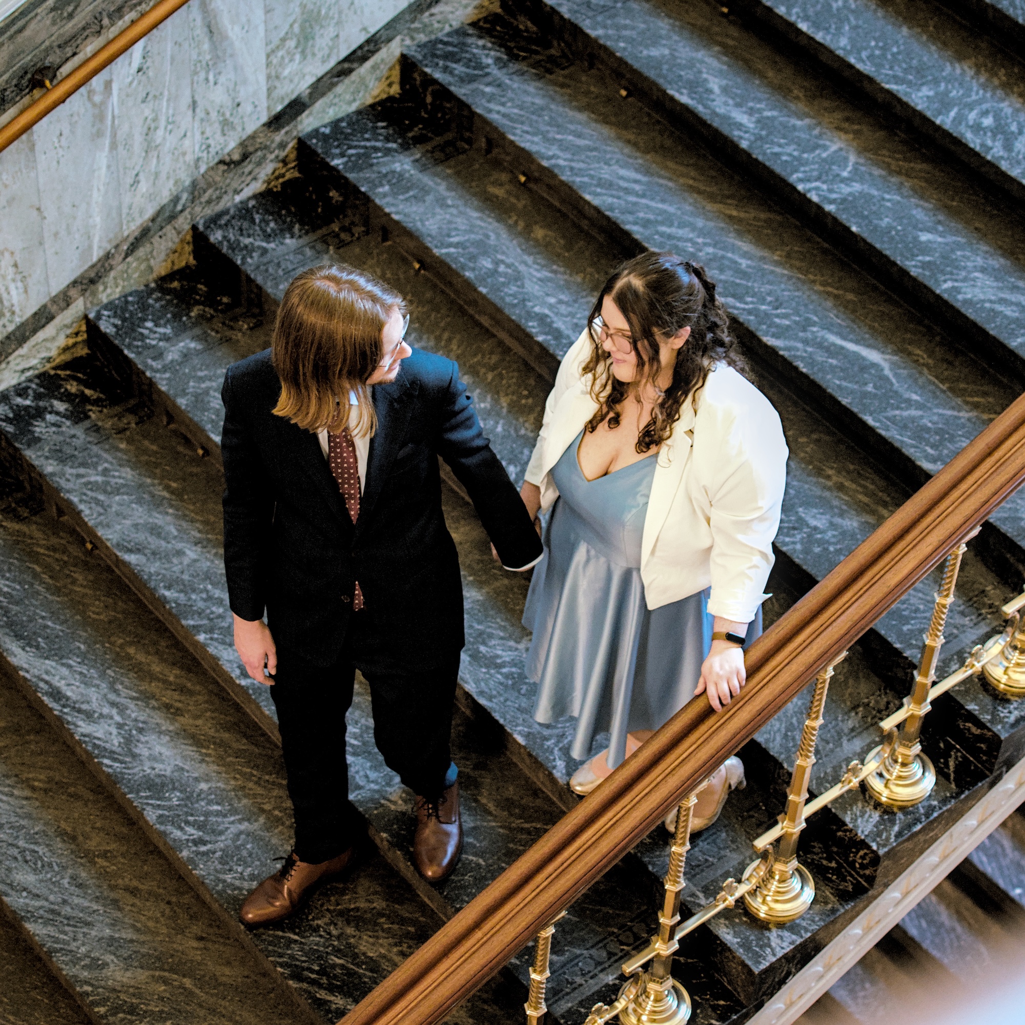 Celebration after Copenhagen City Hall wedding with friends